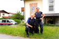 Übung Polizei-Hundestaffel im alten Konradinum Eugendorf